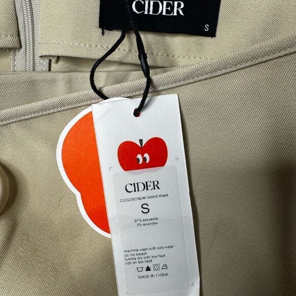 NWT CIDER knotted wrap mini skirt size Small - Picture 6 of 6